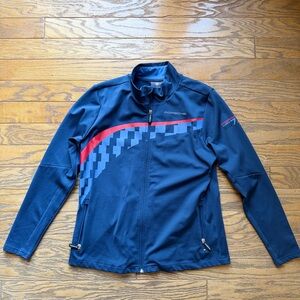 Women’s Porsche Rennsport Reunion 7 Jacket Blue Full Zip - Size M